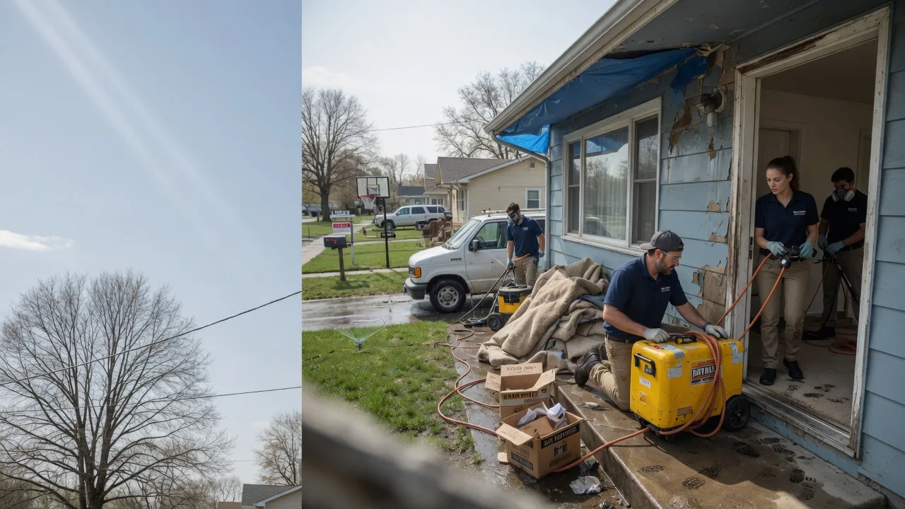 Basement Flood Cleanup in Winamac, IN near me
